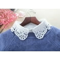 thumbnail image 5 of CAILDANL Lace False Collar, Women Detachable Fake Collar Fake Collar for Blouse Hoodie Sweater Coat, 5 of 6