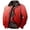 Red, variant on BiZtdJrK Men's Full Zip Jacket Fleece Lined Winter Thickened Warm Coat Gradient Print Long Sleeve Casual Jackets with Pockets Todays Daily Sales Army Green S