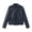 Dark Blue, variant on Stand Collar Faux Leather Moto Jacket for Women, Zip Up Long Sleeve, Slim Fit Fall Outerwear, 1 Piece, XS-XXL, Plus Size Friendly