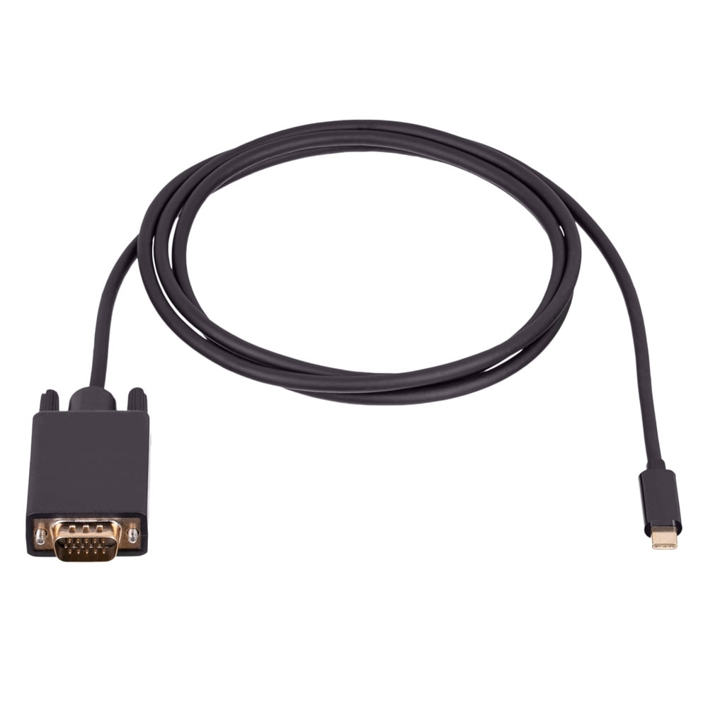 axGear USB C to VGA Cable Video Adapter 6Ft Type C to VGA Monitor - Walmart.com