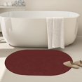 thumbnail image 4 of sruoe Bath Mat Rugs, Bath Mats for Bathroom Floor, Extra Absorbent Quick Dry Bathroom Mats, Washable Bath Rugs and Mats, Bath Carpet for Shower, Polyester, Red, 4 of 6