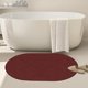 thumbnail image 5 of Alfombrilla de baño grande absorbente de 40 x 60 cm, antideslizante, de secado rápido, fácil de limpiar y apta para ducha, bañera y lavabo. Aestivo | Rojo | AESTIVO, 5 of 7