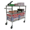 thumbnail image 1 of TRINITY Chariot de Rangement 3 Niveaux NSF Chrome, 1 of 1