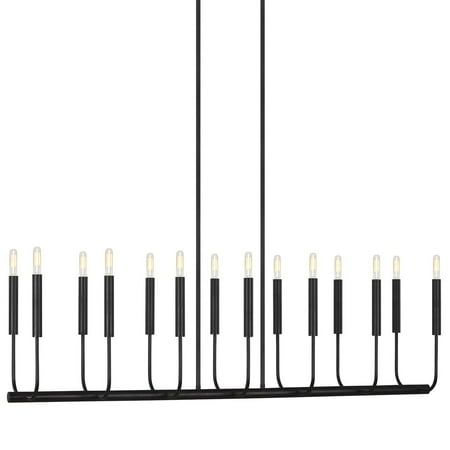 

Generation Lighting Ec10614 Brianna 14 Light 10 Wide Linear Chandelier - Grey