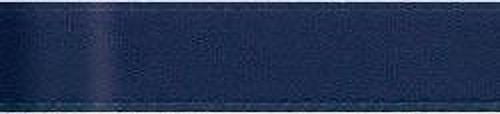 (4 pack) Offray Ribbon, Navy Blue 5/8 inch Single Face Satin Polyester Ribbon, 18 feet