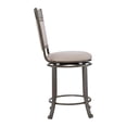 thumbnail image 6 of Linon Franklin 5 Pce Wood & Steel Gathering Counter Height Dining Set in Pewter, 6 of 6
