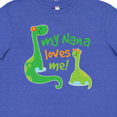 thumbnail image 4 of Inktastic My Nana Loves Me Grandson Youth T-Shirt, 4 of 5