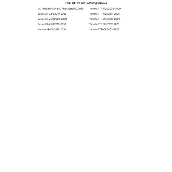 Tusk Tec-Core Battery with Acid TT4BBS Maintenance-Free For YAMAHA TTR 50E 2006-2009,2012-2023