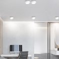 thumbnail image 4 of Billuyoard Luz LED de techo con pantalla de lámpara, luz descendente moderna de moda, herramienta de iluminación de aluminio de forma redonda para sala de Iluminación y accesorios 24W Billuyoard HA073005-04, 4 of 6