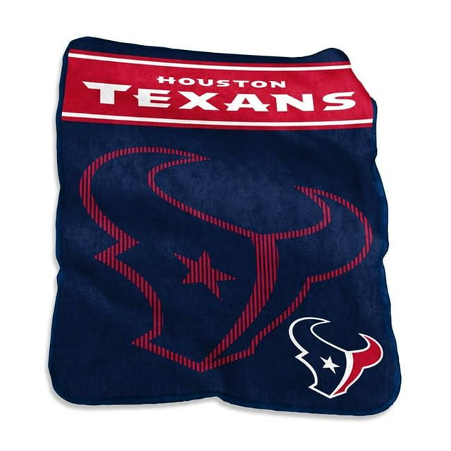 Logo Chaise 613-26X 60 x 80 Po. NFL Houston Texans Jeté Raschel