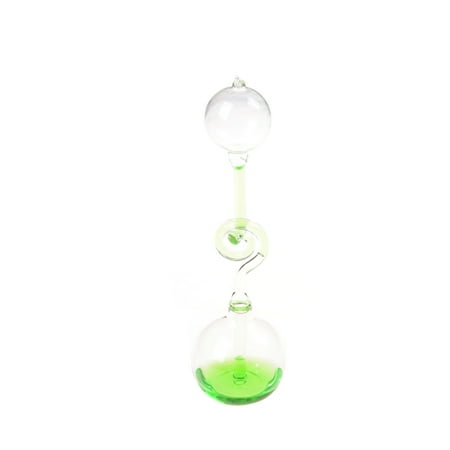 

Mmucco Love Meter Hand Boiler Thermometer Spiral Glass Science Energy Museum Toy Gifts