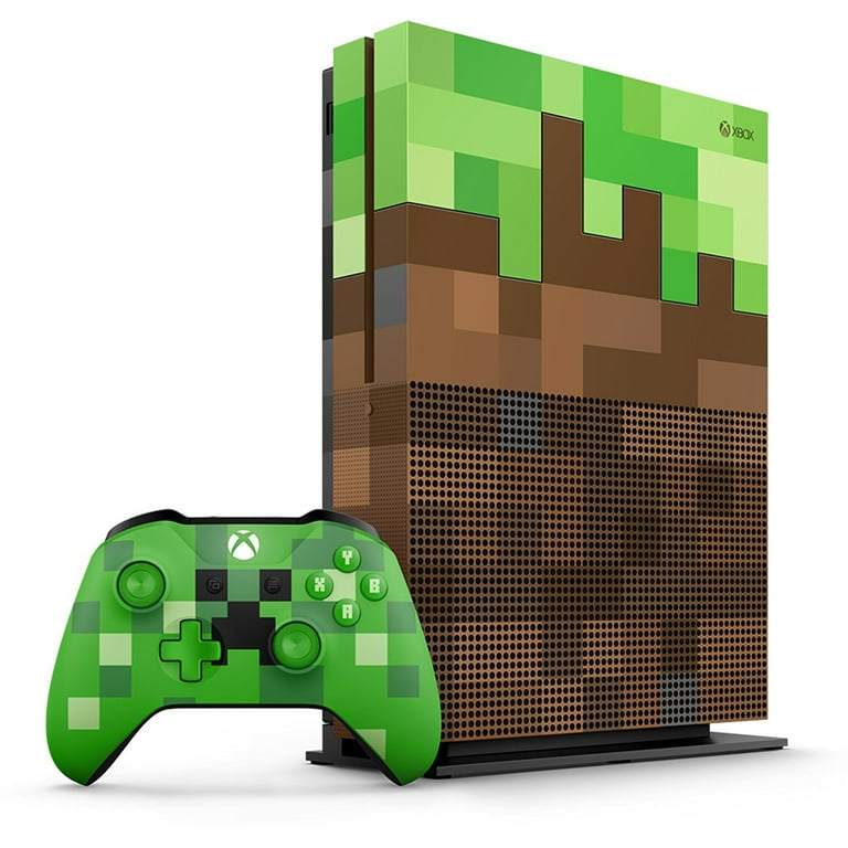 Restored Microsoft 23C-00001 Xbox One S Minecraft Limited