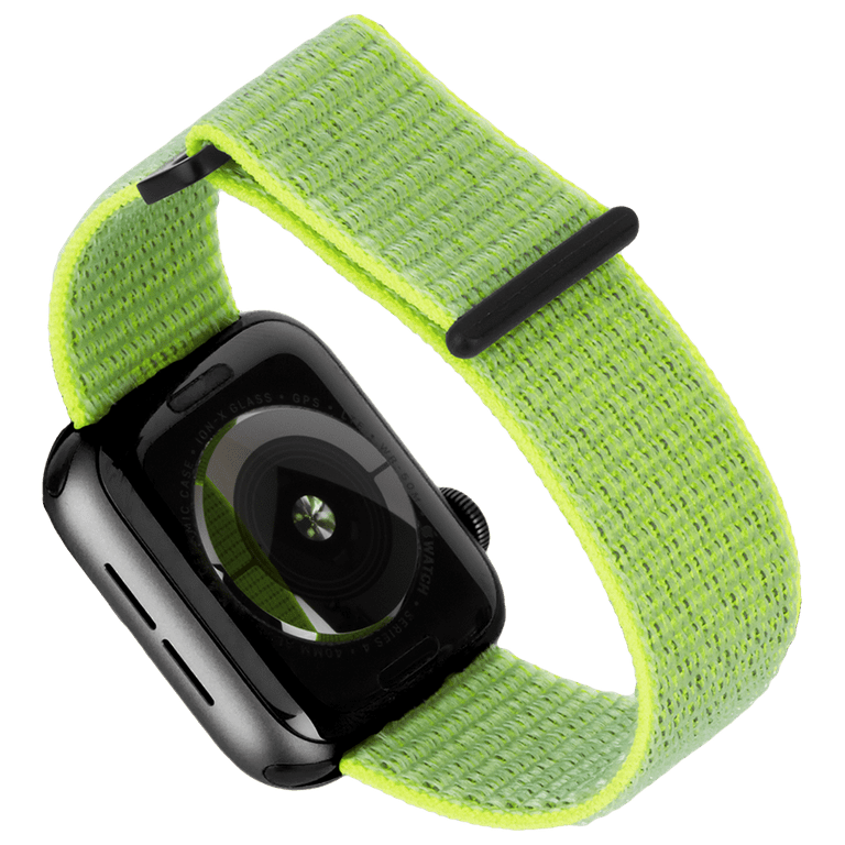 Nylon Apple Watch Strap - (Neon Lime)