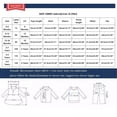 thumbnail image 3 of Odeerbi 6M-5Y Niños Niñas Algodón Conjuntos de Manga Larga Cuello Burlón Varsity Chaqueta Pantalones Jogger Conjunto de Dos Piezas Béisbol Cremallera, 3 of 8