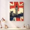 thumbnail image 2 of United Kingdom Travel Canvas, Vintage City Canvas United Kingdom Canvas Wall Art, United Kingdom Canvas Colorful, United Kingdom Picture Canvas - 104AZ1424, 2 of 2