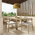 thumbnail image 2 of Pemberly Row Transitional Cream Outdoor Dining Chair - Set of 2, 2 of 10