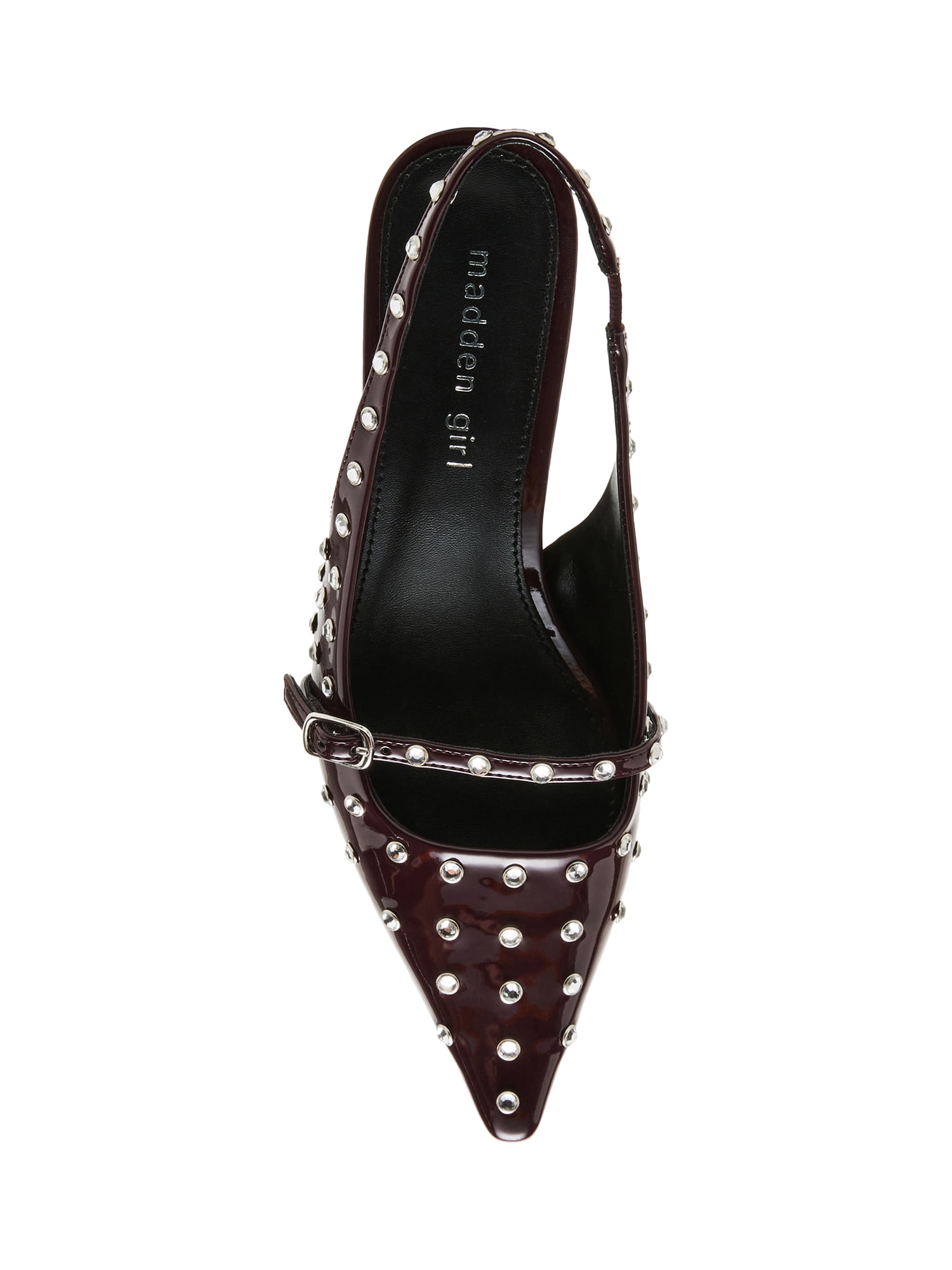 【人気☆】Madden Girl by Steve Madden Krystal-R ミュール Madden Girl Women's Krystal-R Slingback Kitten Heel