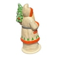 thumbnail image 4 of Ino Schaller Vintage Style Decor Santa German Paper Mache Candy Container, 4 of 6