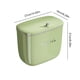 thumbnail image 3 of Cubo de basura colgante para puerta de armario de gran capacidad de 8/12L con tapa suministros para el hogar, 3 of 6