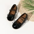 thumbnail image 7 of HsdsBebe Toddler Girls Dress Shoes Little Girls Mary Jane Bowknot Soft Sole Princess Shoes for Little Kids, 7 of 7