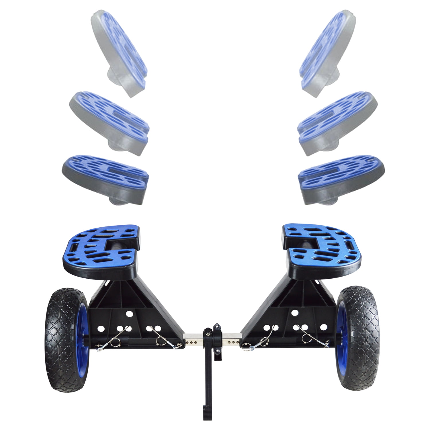 Joierw Kayak Cart SUP Canoe Dolly Cart Adjustable Stainless Steel 220 lb Capacity 1-Pack