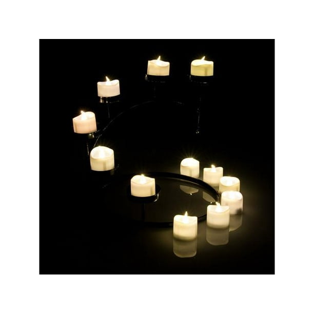 Tea Light Candles Warm White, AGPtek 6 PCS LED Flameless Battery