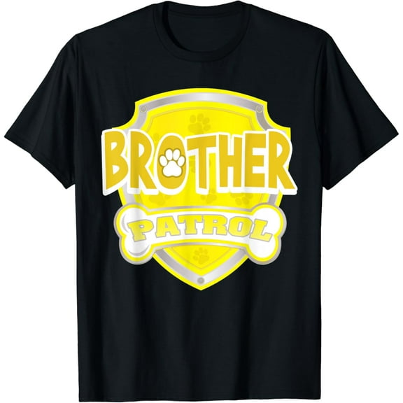Vintage Brother Patrol Outfits Cute Dogs For Father'S Day T-Shirt Unisex S-5XL Hot Trending Shirt, Vintage Birthday Gift