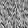 thumbnail image 1 of Ahgly Company Machine Washable Indoor Square Transitional Gray Cloud Gray Area Rugs, 5' Square, 1 of 7