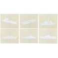 thumbnail image 2 of U.S. Navy Ships-- 6 Piece Stencil Set 14 Mil 8" X 10" Painting /Crafts/ Templates, 2 of 3