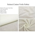 thumbnail image 7 of Soimoi Cotton Voile Fabric Lemon Slice Shirting Decor Fabric Printed Yard 42 Inch Wide, 7 of 7