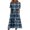 Blue(Halloween Party Graphic), variant on Halloween Womens Summer Dresses Novelty Halloween Party Graphic Cocktail Dresses Short Sleeve Trendy Loose Fit Flowy Midi Halloween Costumes Dresses Red M