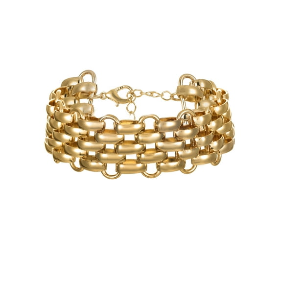 Time and Tru Goldtone Mesh Bracelet, 1 Piece