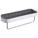 thumbnail image 2 of Estante adhesivo Caddy de ducha blanco | Organizador de baño de plástico sin taladro con fuertes ganchos de succión | Estante de almacenamiento flotante de montaje en pared resistente a la corrosión, 2 of 8