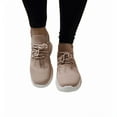 thumbnail image 2 of Womens Fashion Platform Trainers Ladies Sneakers Slip On Walking Gym Shoes Pink 8, 2 of 3