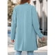 thumbnail image 2 of Blazer PRETTYGARDEN Celeste Manga Larga XXL, 2 of 8