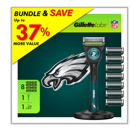 Exclusive Gillette Labs Official Eagles Gameday Razor Bundle