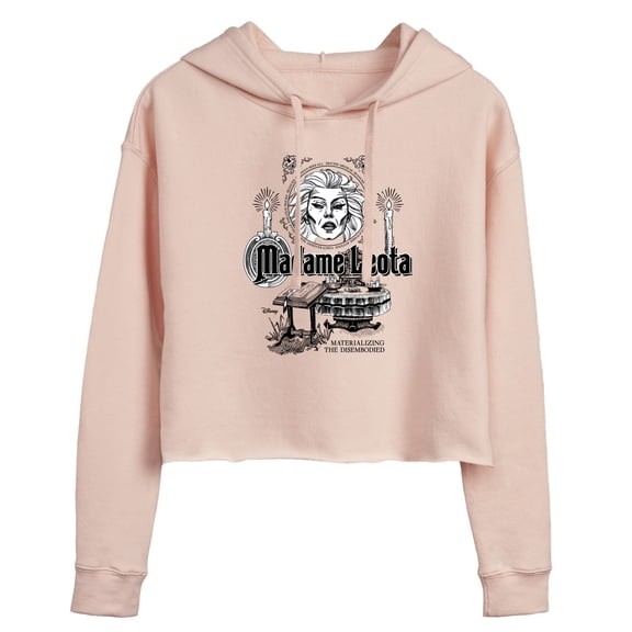 Disney - Haunted Mansion Parks Attraction - Madame Leota - Juniors Cropped Pullover Hoodie