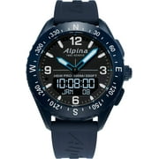 Alpina AL-283LBN5NAQ6 Men's AlpinerX HSW Navy Blue Strap Smartwatch