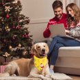 thumbnail image 5 of Dog Bandana Christmas Pet Scarf Triangle Pet Bandana, 5 of 5