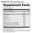 Bucked Up Woke Af PreWorkout Powder, Increase Energy, Rocket Pop