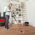 thumbnail image 4 of 3 Pcs Recharge de Vadrouille pour Vileda Spin And Clean Mop - Tête de Vadrouille de Remplacement - Tête de Vadrouille en Microfibre Lavable et Réutilisable pour Nettoyer les Sols, 4 of 5