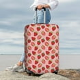 thumbnail image 7 of Susaid Strawberries Print Elastic Washable Suitcase Cover with Hidden Zipper, Fits 18-32 Inch Luggage for Protection During Travel-Large, 7 of 7