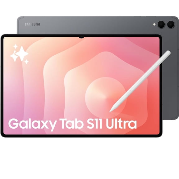 Restored Samsung Galaxy Tab S11 Ultra 14.6" 256GB Wi-Fi w/ S-Pen Gray, Dynamic AMOLED 2X Screen, 120 Hz, microSDXC card slot - SM-X930NZAAXAR