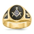 thumbnail image 1 of 14K Yellow Gold Men's Masonic Ring, 1 of 3
