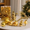 thumbnail image 5 of Christmas Bright Ball Ornaments for Xmas Tree Decorations Xmas Tree Hanging Ball, Shatterproof Christmas Decorations Tree Balls Set for Xmas Holiday Wedding Party, 5 of 7