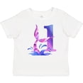 thumbnail image 3 of Inktastic 1st Birthday Mermaid Tail Boys or Girls Baby T-Shirt, 3 of 5