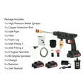 thumbnail image 3 of Limorve 1 Set 24VCordless Power Washer, with Multifunction Nozzle Battery-powered Copper Motor  Portable Water Gun with 16.4FT Water Pipe for Floor Cleaning, Washing Cars, Watering Flowers, 3 of 10