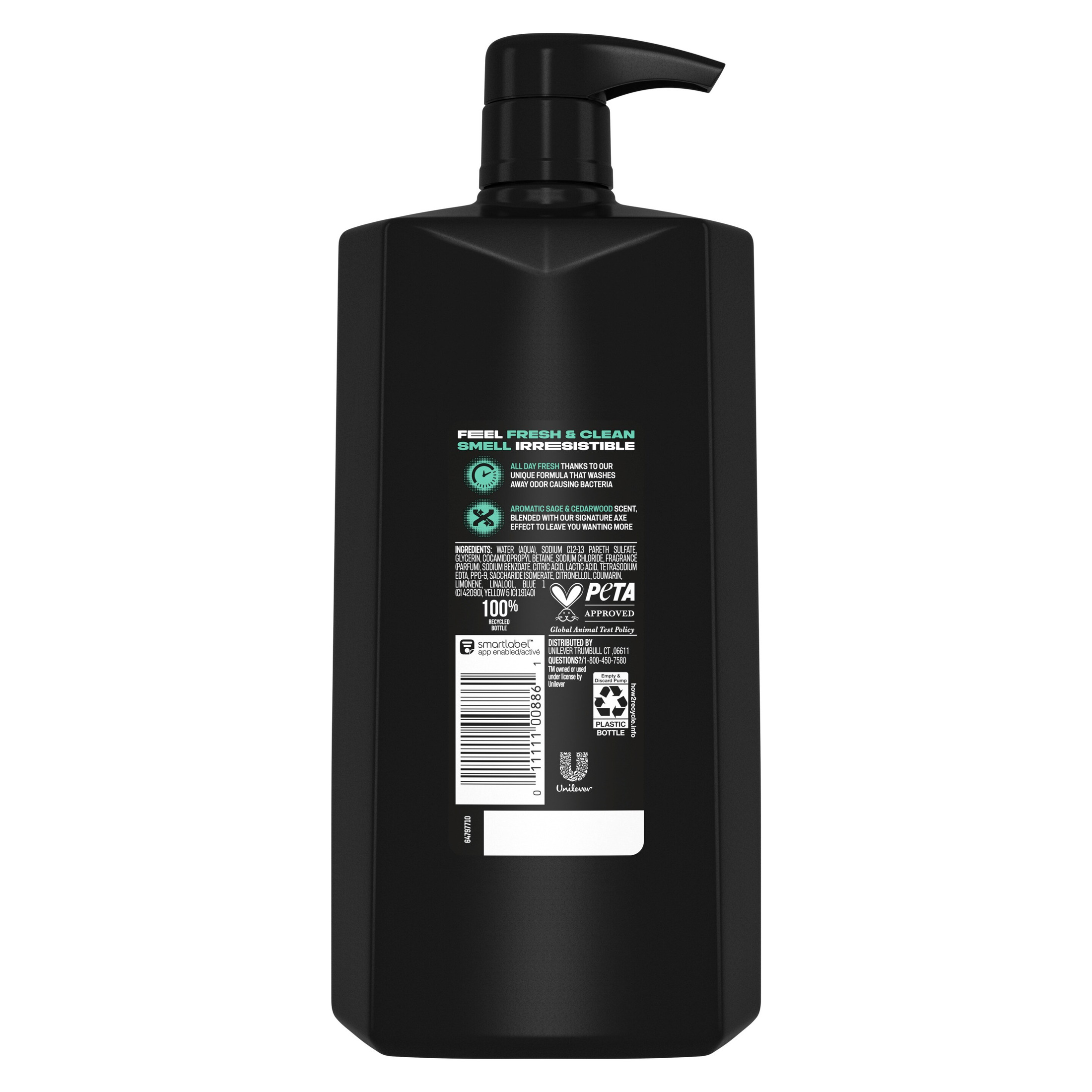 Axe Apollo Body Wash Sage & Cedarwood photo 7