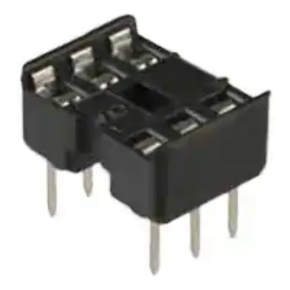 Pack of 4 243-06-1-03 CONNECTOR IC DIP SOCKET 6POS TIN :ROHS