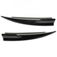 thumbnail image 1 of Rear Bumper Side Splitters, Bright Black Scratch  Rear Bumper Splitters Fancy Design Perfect Fit  for CLA-Class C117 CLA45  Line 2013-2019, 1 of 8